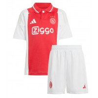 Maglia Calcio Ajax Prima Divisa Bambino 2024-25 Manica Corta (+ pantaloncini)